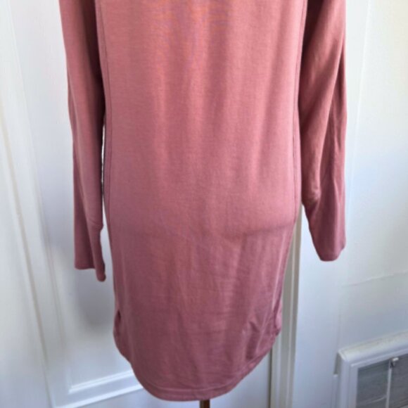 ATHLETA Balance Dress French Terry Athletic Dress in Rose Pink Size S - Picture 10 of 16